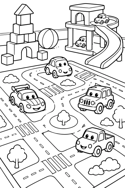 Cars Coloring Pages (66 Free Printable PDFs) | Crayonest